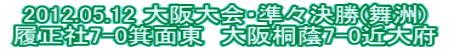 2012.05.12 �����E���X����(���F)   ������7-0���ʓ��@���ˈ�7-0�ߑ�{�@